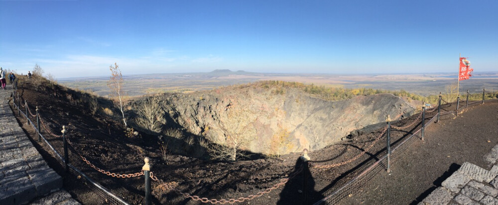 五大連池 火山口