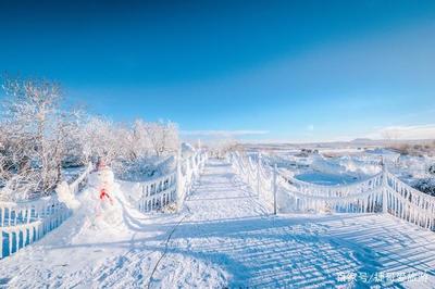 游覽 黑龍江省 黑河 五大連池市 溫泊 冬日雪景